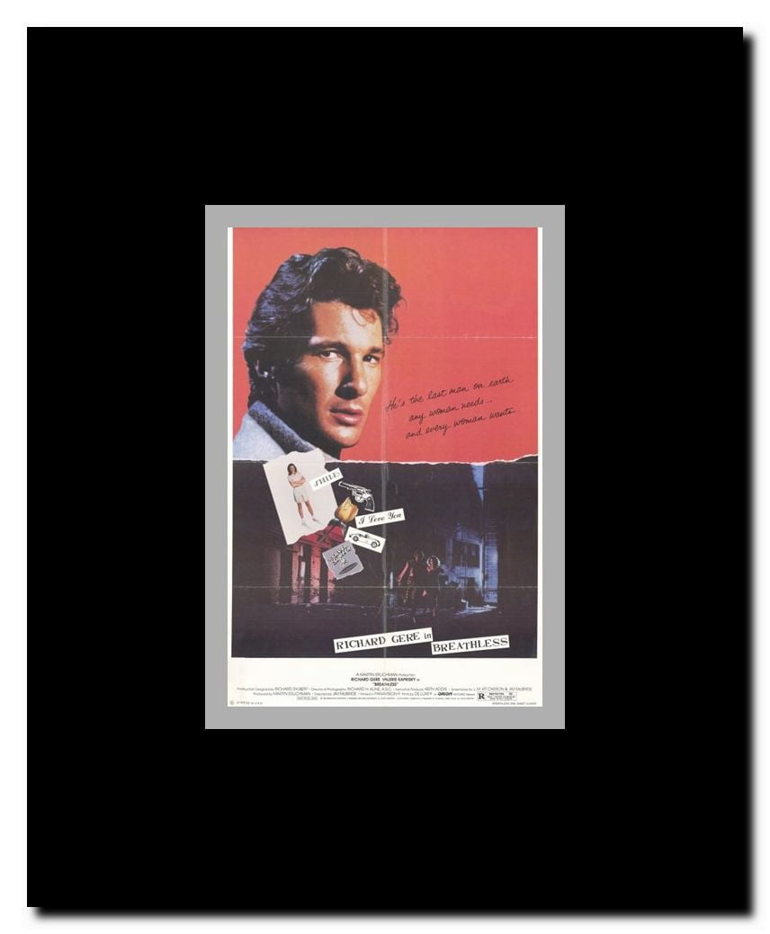 Breathless Framed Movie Poster