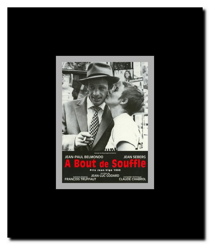 Breathless Framed Movie Poster