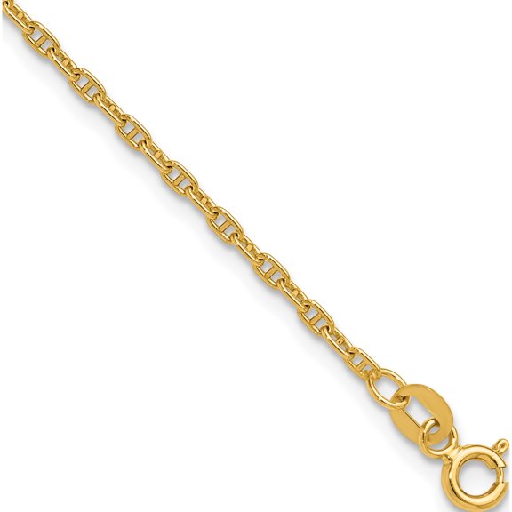 Breathtaking Inspired Radiant 14k 1.8mm Mariners Link Chain Captivating Artisan Timeless