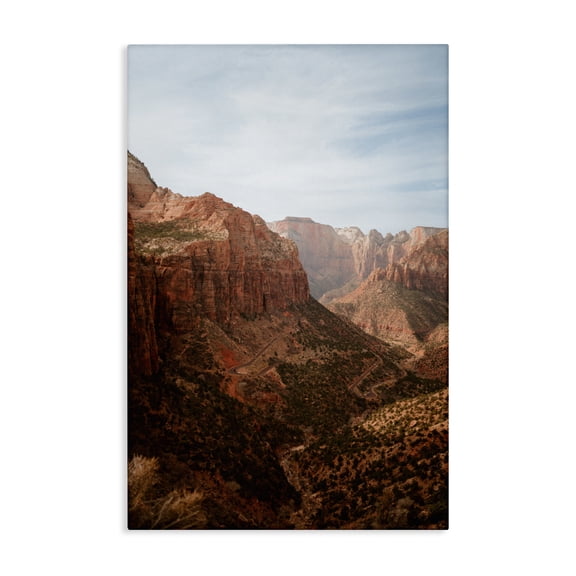 Stupell Industries Breathtaking Zion Canyon View Canvas Wall Art, design by Jade Sharp Photo, 45 x 30
