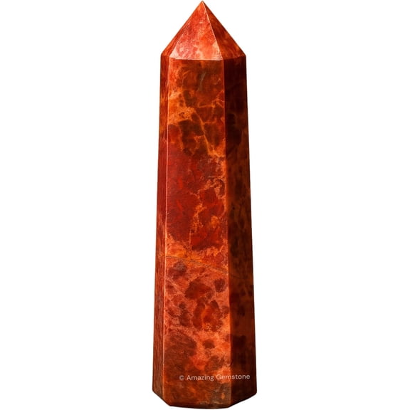 Brecciated Jasper Crystal Tower Obelisk Point (2" to 3" INCH)