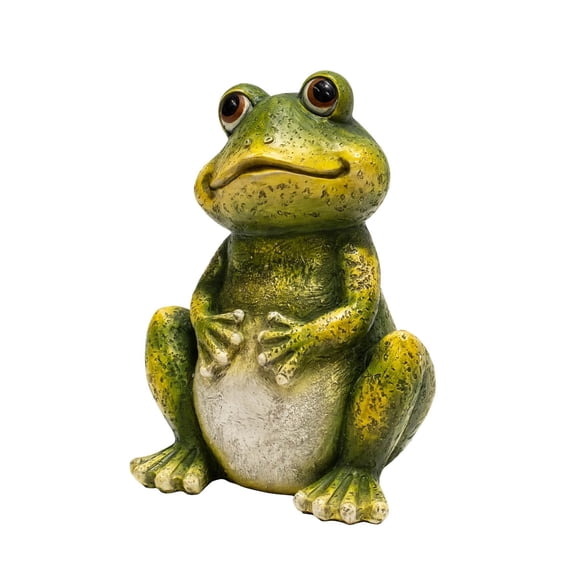 Breck's Adorable Frog Garden Statue, Resin - 2 lb