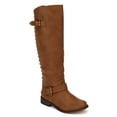 thumbnail image 1 of Breckelle Tenesee-16 Leatherette Studded Buckle Riding Knee High Boot, 1 of 6