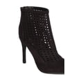 thumbnail image 1 of Breckelles GA47 Women Faux Suede Pointy Toe Perforated Stiletto Bootie, 1 of 5