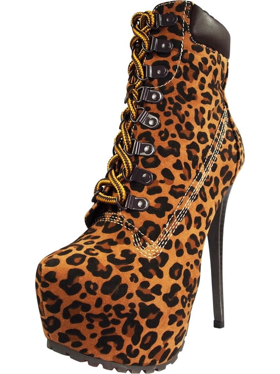 Women Blazer-11 Boots 39221-6.5B(M)US Leopard
