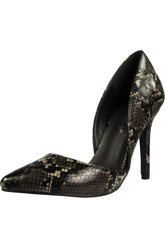 - Women's Mavis Pointed Toe Single Soles Pump 39219-6B(M)US Black-24