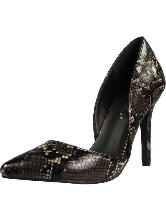- Women's Mavis Pointed Toe Single Soles Pump 39219-8.5B(M)US Black-24