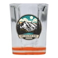 thumbnail image 1 of Breckenridge Colorado Design A Souvenir 2 oz Square Shot Glass Orange, 1 of 3