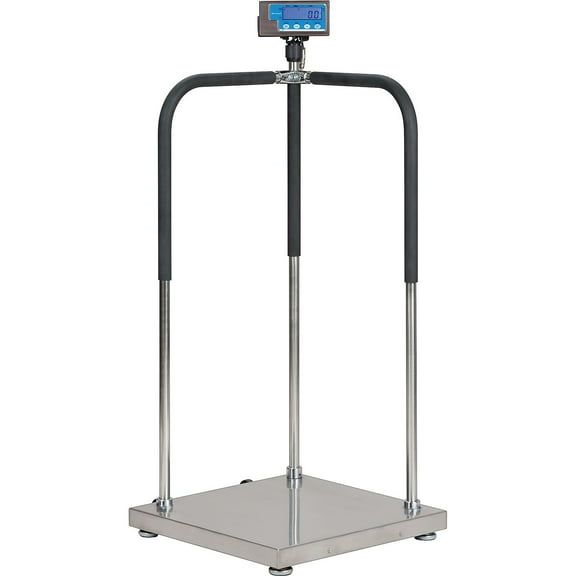 Brecknell MS140-300, Portable Medical Electronic Handrail Scale, 660 lb x 0.2 lb