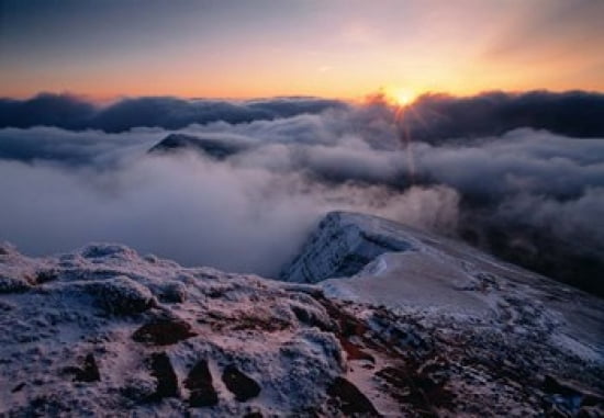 Brecon Beacons Wales Canvas Art - Panoramic Images (18 x 12)