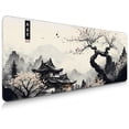 thumbnail image 1 of Brecoy Extended Large Gaming Mouse Pad, 31.5" x 11.8" Desk Mat with Stitched Edges, Waterproof Non-Slip Rubber Base, Desk Protection for Home Office & Gaming, 1 of 7