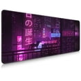 thumbnail image 1 of Brecoy Extended Large Gaming Mouse Pad, 31.5" x 11.8" Desk Mat with Stitched Edges, Waterproof Non-Slip Rubber Base, Desk Protection for Home Office & Gaming, 1 of 7