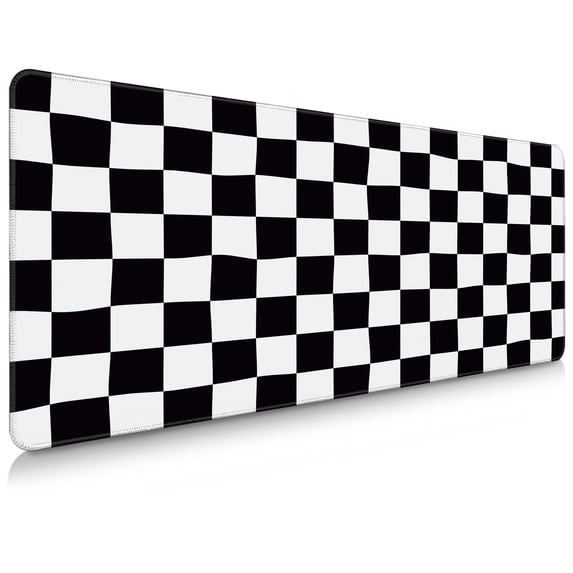 Brecoy Extended Large Gaming Mouse Pad, 31.5" x 11.8" Desk Mat with Stitched Edges, Waterproof Non-Slip Rubber Base, Desk Protection for Home Office & Gaming