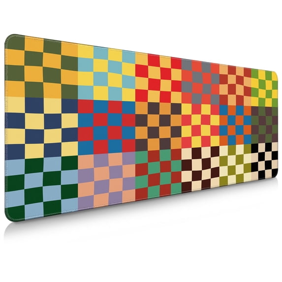 Brecoy Extended Large Gaming Mouse Pad, 31.5" x 11.8" Desk Mat with Stitched Edges, Waterproof Non-Slip Rubber Base, Desk Protection for Home Office & Gaming