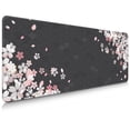 thumbnail image 1 of Brecoy Extended Large Gaming Mouse Pad, 31.5" x 11.8" Desk Mat with Stitched Edges, Waterproof Non-Slip Rubber Base, Desk Protection for Home Office & Gaming, 1 of 7