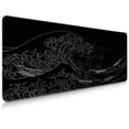 thumbnail image 1 of Brecoy Extended Large Gaming Mouse Pad, 31.5" x 11.8" Desk Mat with Stitched Edges, Waterproof Non-Slip Rubber Base, Desk Protection for Home Office & Gaming, 1 of 7