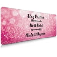 thumbnail image 1 of Brecoy Extended Large Gaming Mouse Pad, 31.5" x 11.8" Desk Mat with Stitched Edges, Waterproof Non-Slip Rubber Base, Desk Protection for Home Office & Gaming, 1 of 7