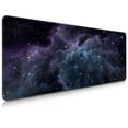 thumbnail image 1 of Brecoy Extended Large Gaming Mouse Pad, 31.5" x 11.8" Desk Mat with Stitched Edges, Waterproof Non-Slip Rubber Base, Desk Protection for Home Office & Gaming, 1 of 7