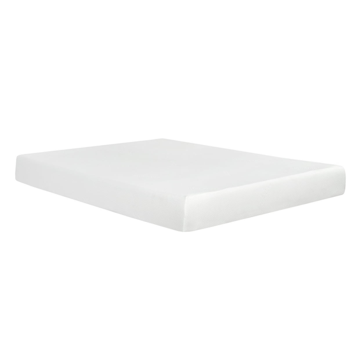 Bree 8 Inch Plush XL Twin Size Mattress with Gel Foam, Aloe Vera