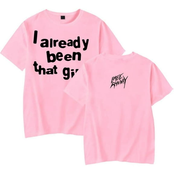 Bree Runway That Girl Merch Short Sleeve T-shirt Unisex Fashion Crew Neck Top