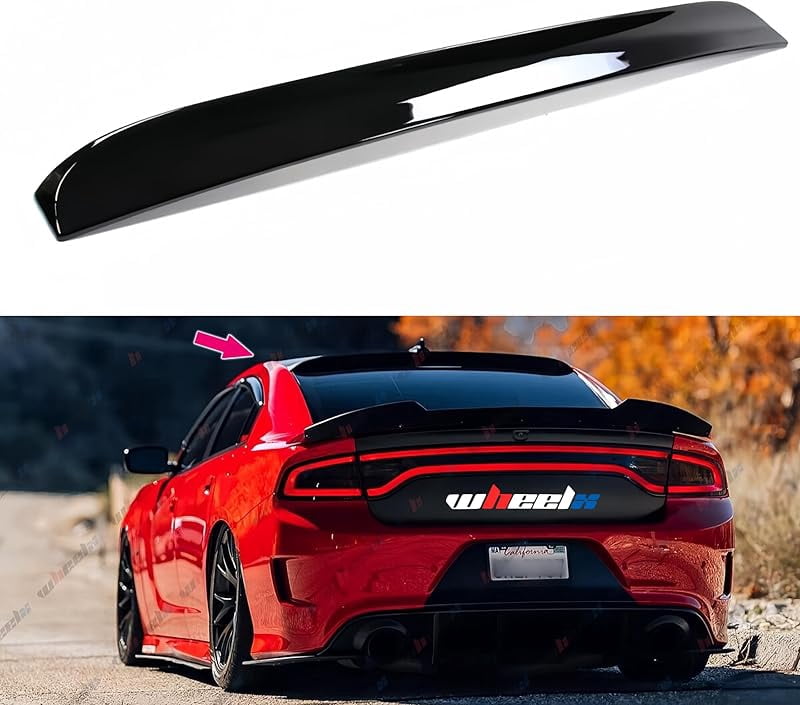 Gloss Black Hellcat Style Trunk Duckbill Spoiler Wing For 2015-2023 Dodge Charger (SRT/GT/RT/SXT)-1033012