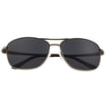 thumbnail image 1 of Breed BSG054BN Hera Titanium Polarized Sunglasses, Bronze & Black, 1 of 6