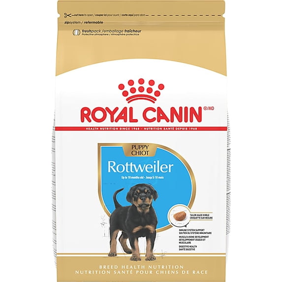 Royal Canin Breed Health Nutrition Rottweiler Puppy Dry Dog Food 30 lbs.