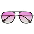 thumbnail image 1 of Breed Men's Black Pilot Sunglasses BSG068C5, 1 of 1