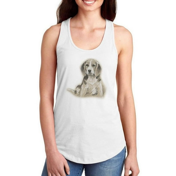 Breed Sketches I. Racerback Tank Women -Ethan Harper Designs, Female x-Large