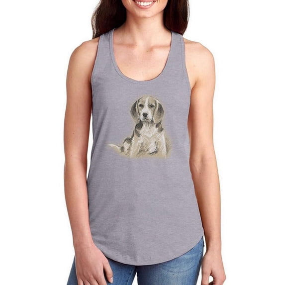 Breed Sketches I. Racerback Tank Women -Ethan Harper Designs, Female x-Large