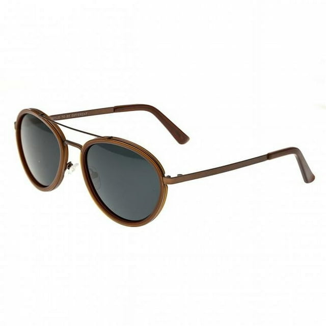 Breed Sunglasses BSG038BN Gemini Sunglasses - Polarized Carbon Titanium