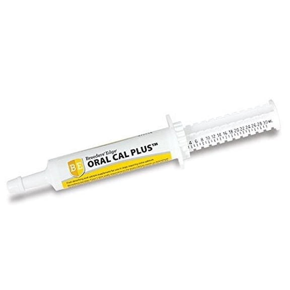 Revival Animal Health Breeder's Edge Oral Cal Plus- Fast-Absorbing Oral Calcium Supplement - 30 ml Paste