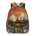 thumbnail image 1 of Breeding My Singing Monsters Island Backpack Shoulders Laptop Daypack Student School Bag Satchel Bookbag Unisex Travel Bag Rucksack Knapsack, 1 of 6