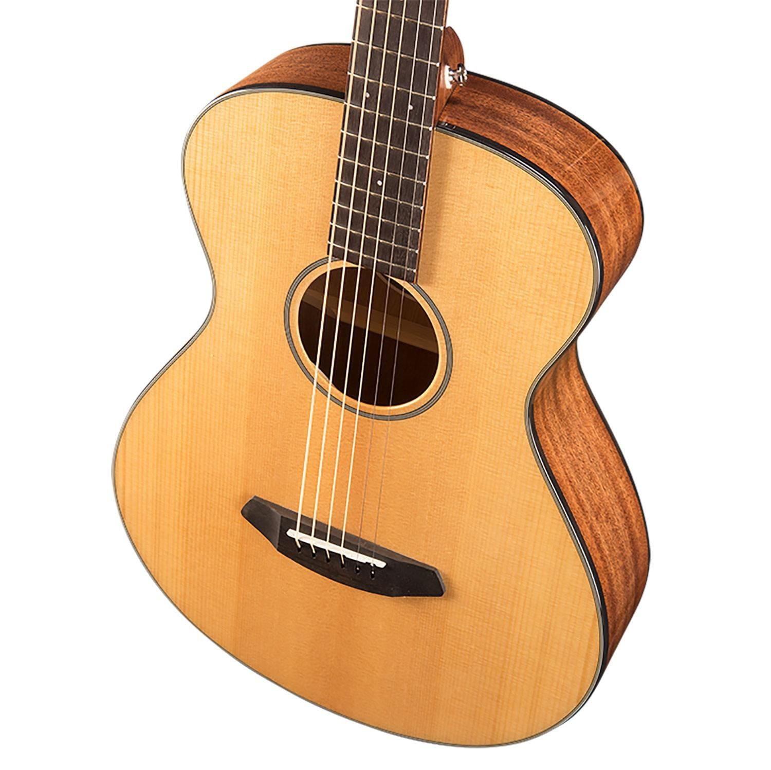 Breedlove Discovery Concertina Acoustic Guitar, Sitka Spruce, Mahogany, 6 Strings