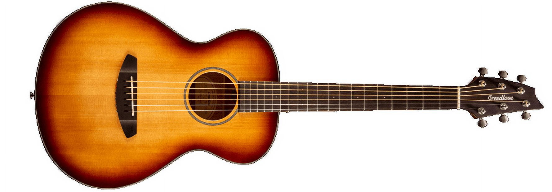 Breedlove Discovery Companion Acoustic Guitar, 6 Strings, Sunburst Finish