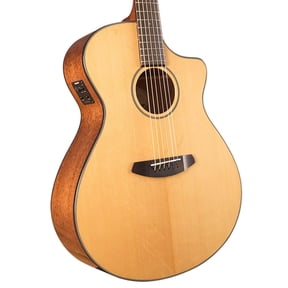 Breedlove Discovery Concerto Sunburst CE Sitka Spruce Acoustic Electric Guitar, Mahogany