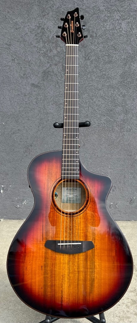 Breedlove Pursuit Exotic S Concert Canyon CE All Myrtlewood Limited Edition Acoustic Guitar