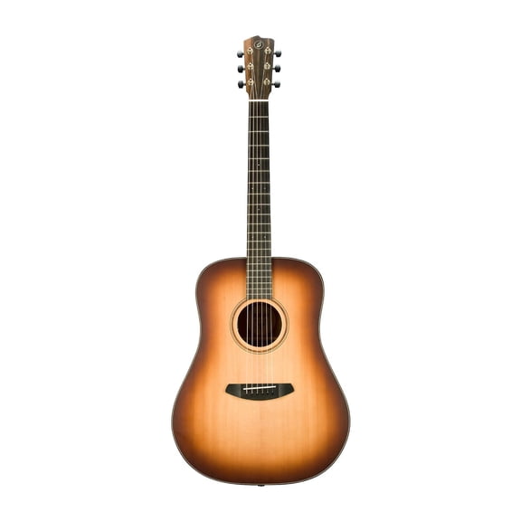 Breedlove Roots Dreadnought Sitka Spruce 6-String Acoustic Electric Guitar with African Ebony Fingerboard (Satin Edgeburst)