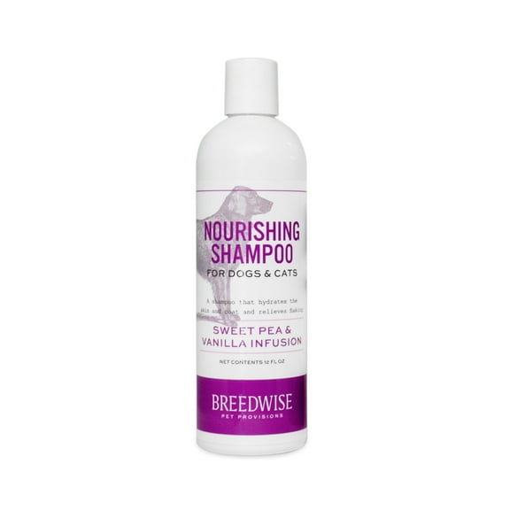 Breedwise Pet Provisions Dog Shampoo, Sweet Pea and Vanilla fragrance, 12 oz
