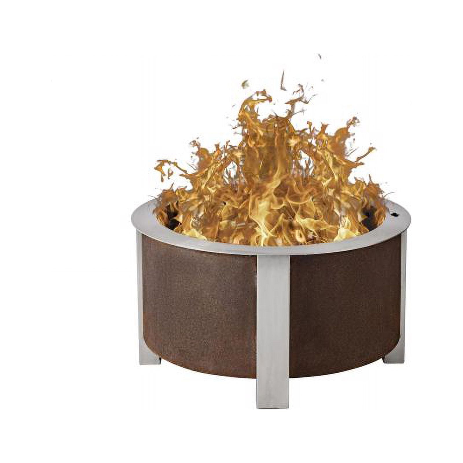 Breeo X Series 24 Corten Smokeless Fire Pit 24 in. W Corten Steel
