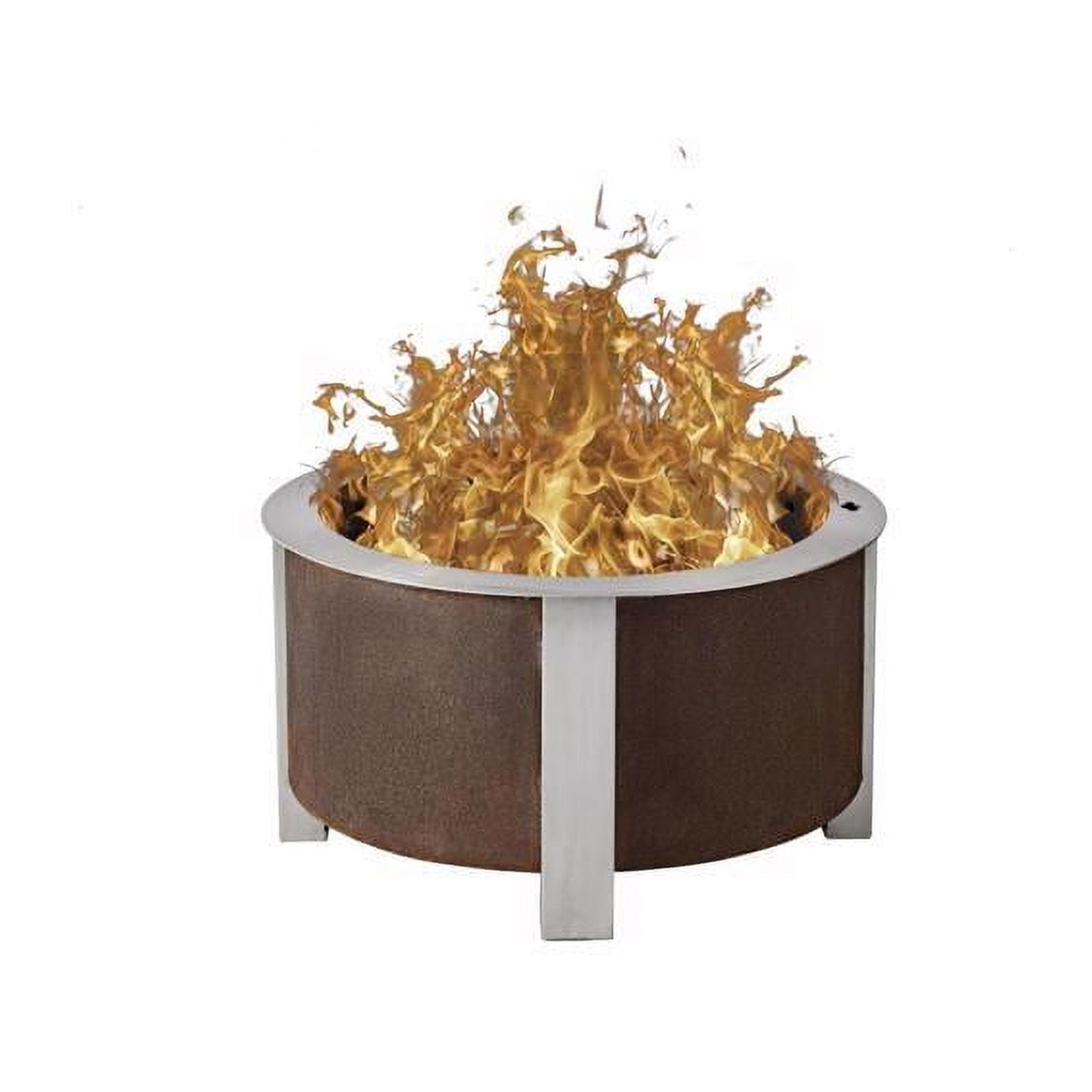 X Series 24 Smokeless Corten Steel Wood Fire Pit