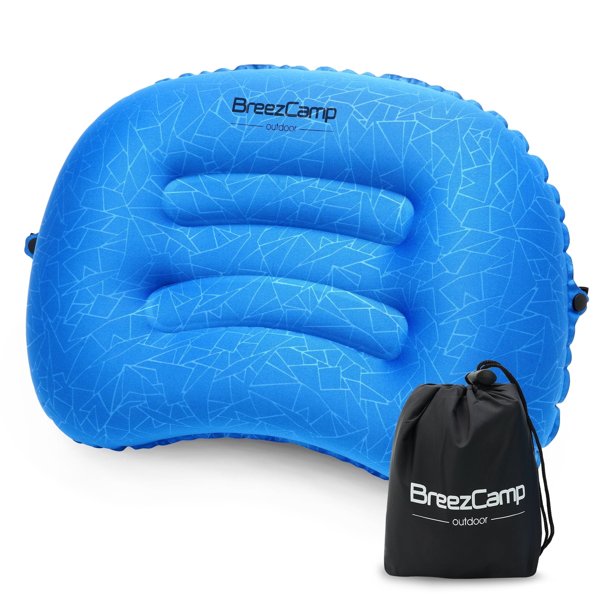 BreezCamp Compressible Ultralight Camping Travel Pillow - Comfortable ...