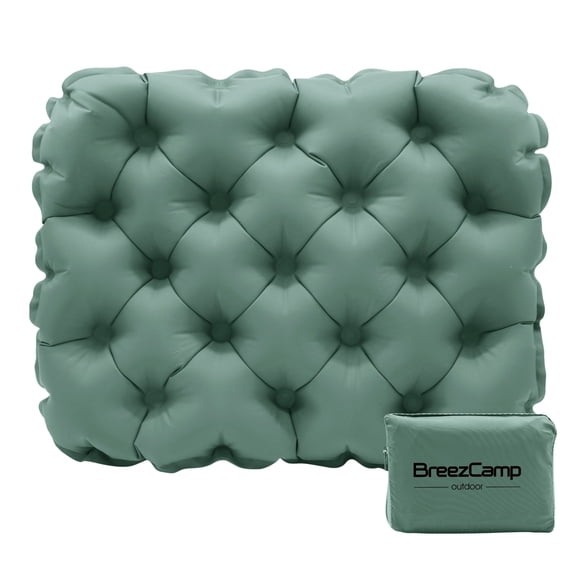 BreezCamp Inflatable Seat Cushion – Ultimate Portable Comfort for Outdoor&Camping, Office & Mobility- Non-Slip Base