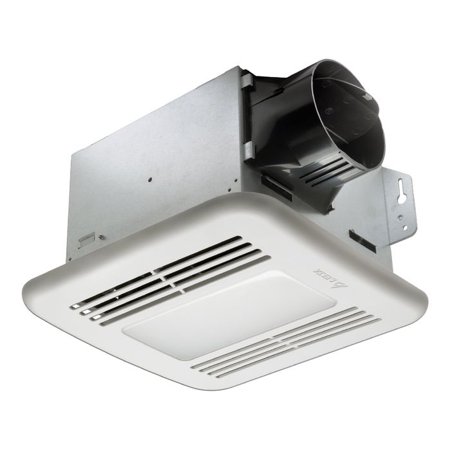 BreezGreenBuilder 80 CFM Fan/Dimmable LED Light w/ Motion & Humidity Sensor