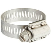 Breeze 63016H Marine Grade Power-Seal SS Hose Clamp, Worm-Drive, SAE Size 16, 13/16" to 1-1/2" Dia, 1/2" Wd. 10EA