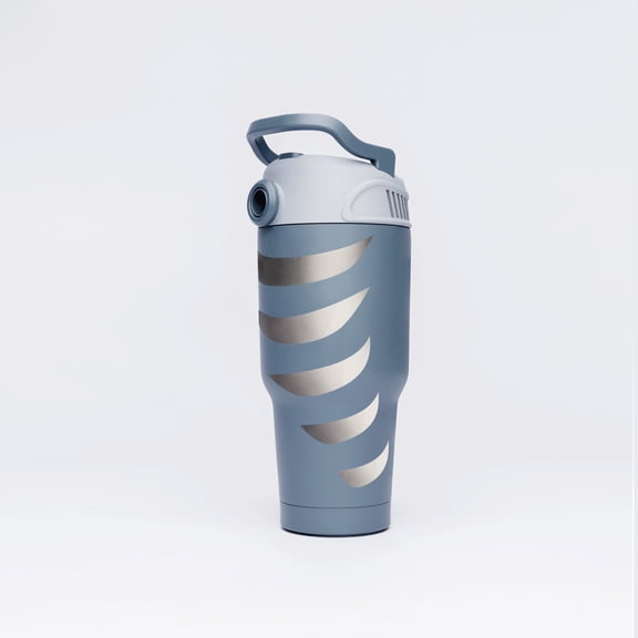 Breeze Blast by Sharper Image Personal Water Bottle and Air Cooler, Gray