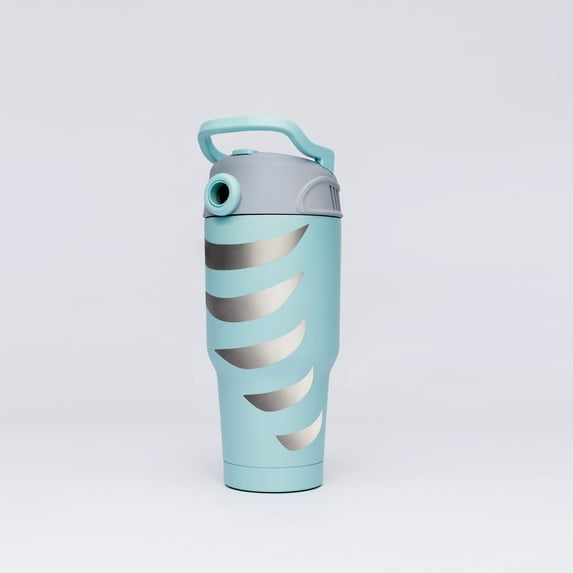 Breeze Blast by Sharper Image Personal Water Bottle and Air Cooler, Light Blue