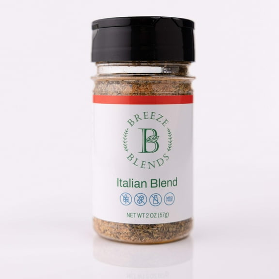 Breeze Blends Italian Seasoning Blend -- Italian Herbs/Garlic -- Pasta/Pizza/Italian/Mediterranean