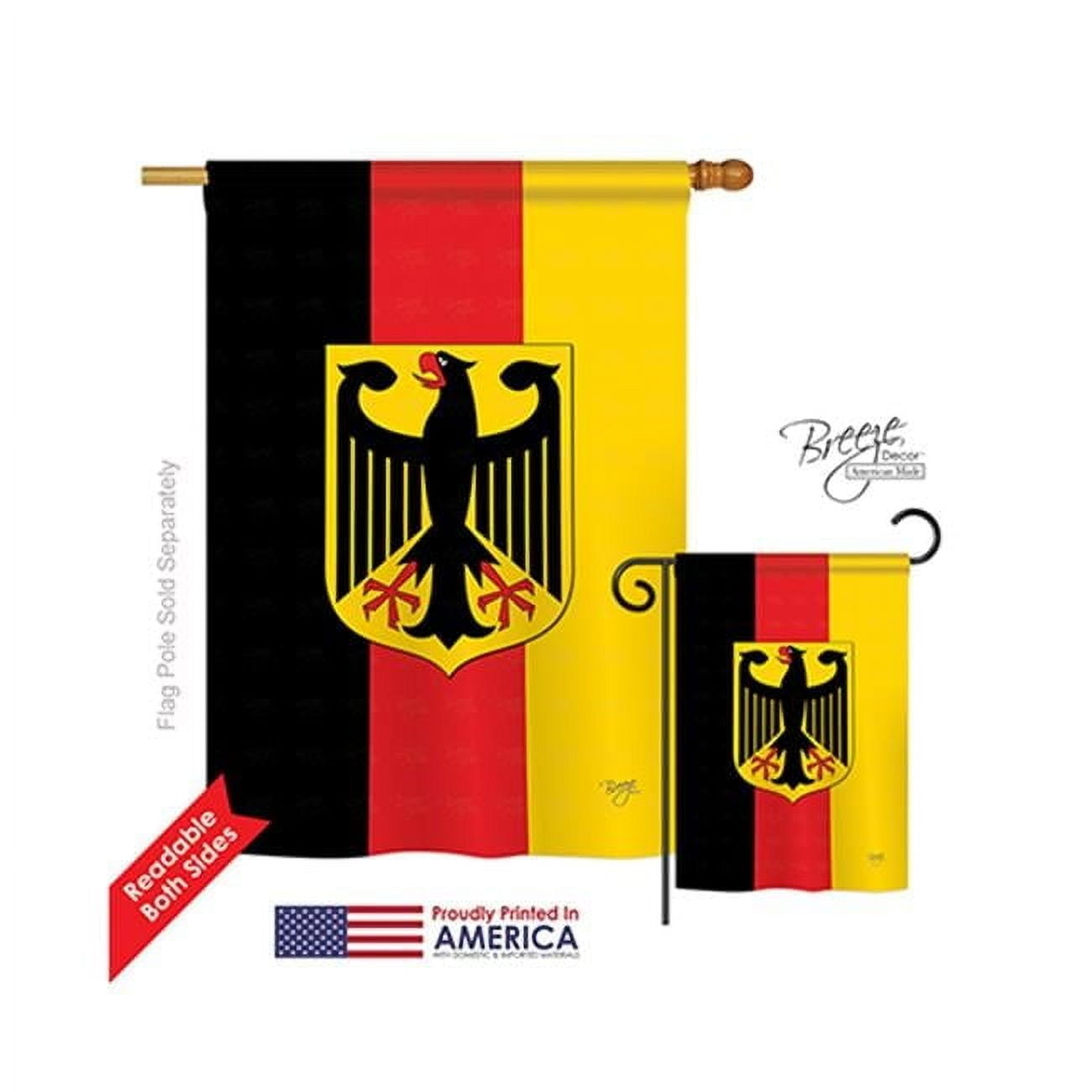 Patriotic Multicolor Polyester Rectangular House Flag, 28" x 40"