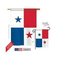 thumbnail image 1 of Breeze Decor 08157 Panama 2-Sided Vertical Impression House Flag - 28 x 40 in., 1 of 2